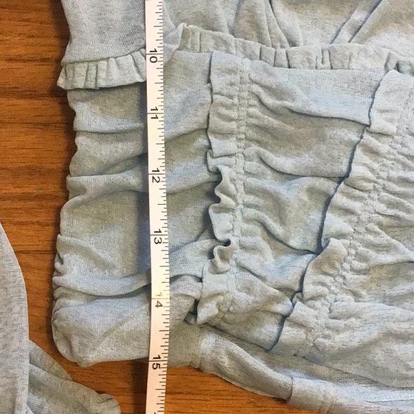 Anthropologie Femme Ruched Cropped Top - Picture 8 of 8